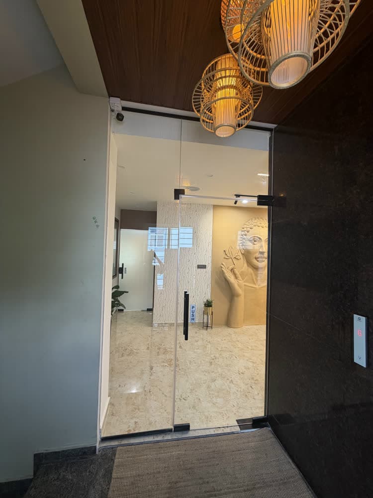Salon studio interior